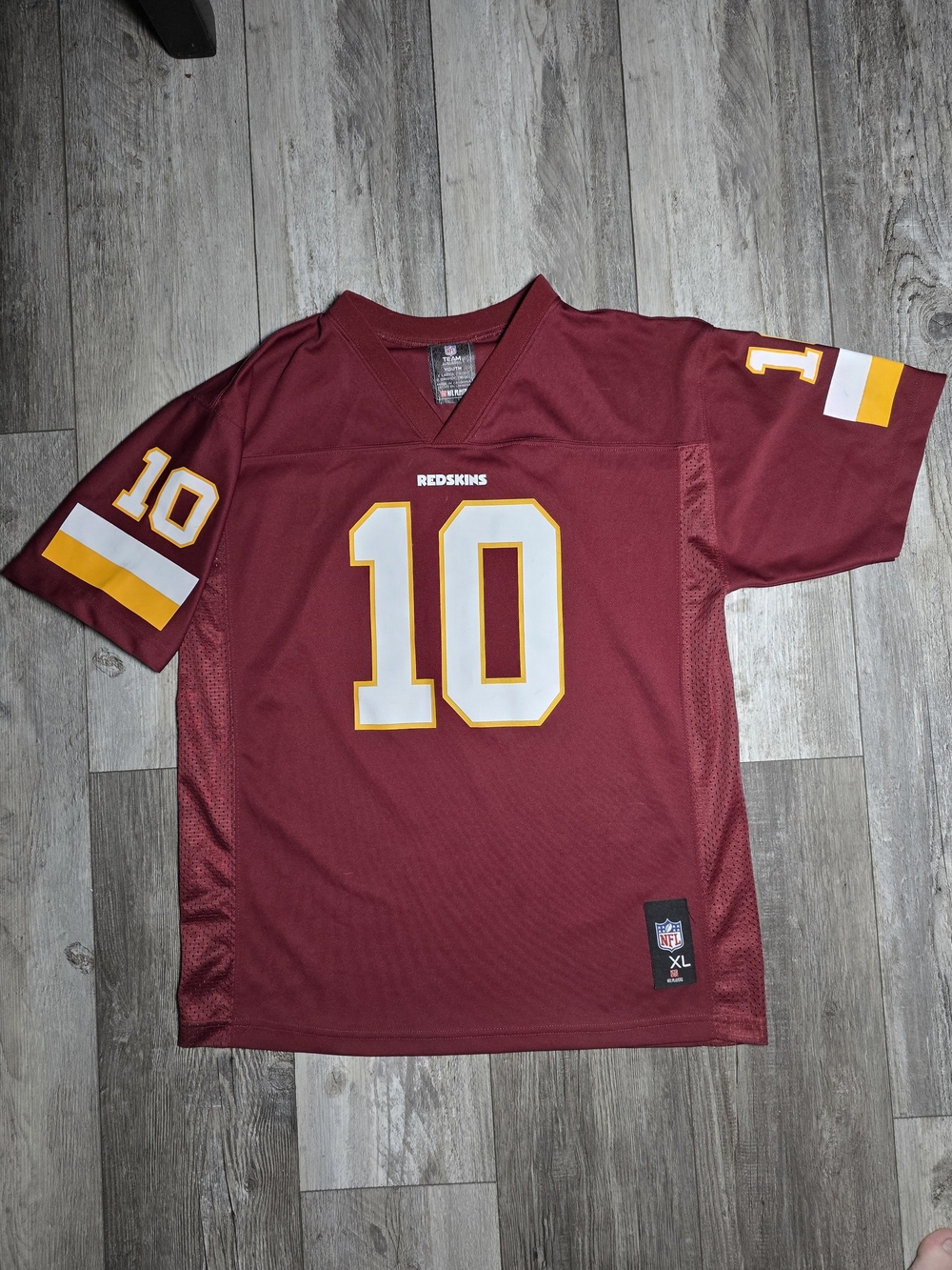 NFL Washington Redskins #10 Griffin III Youth Jersey Sz XL (18/20)